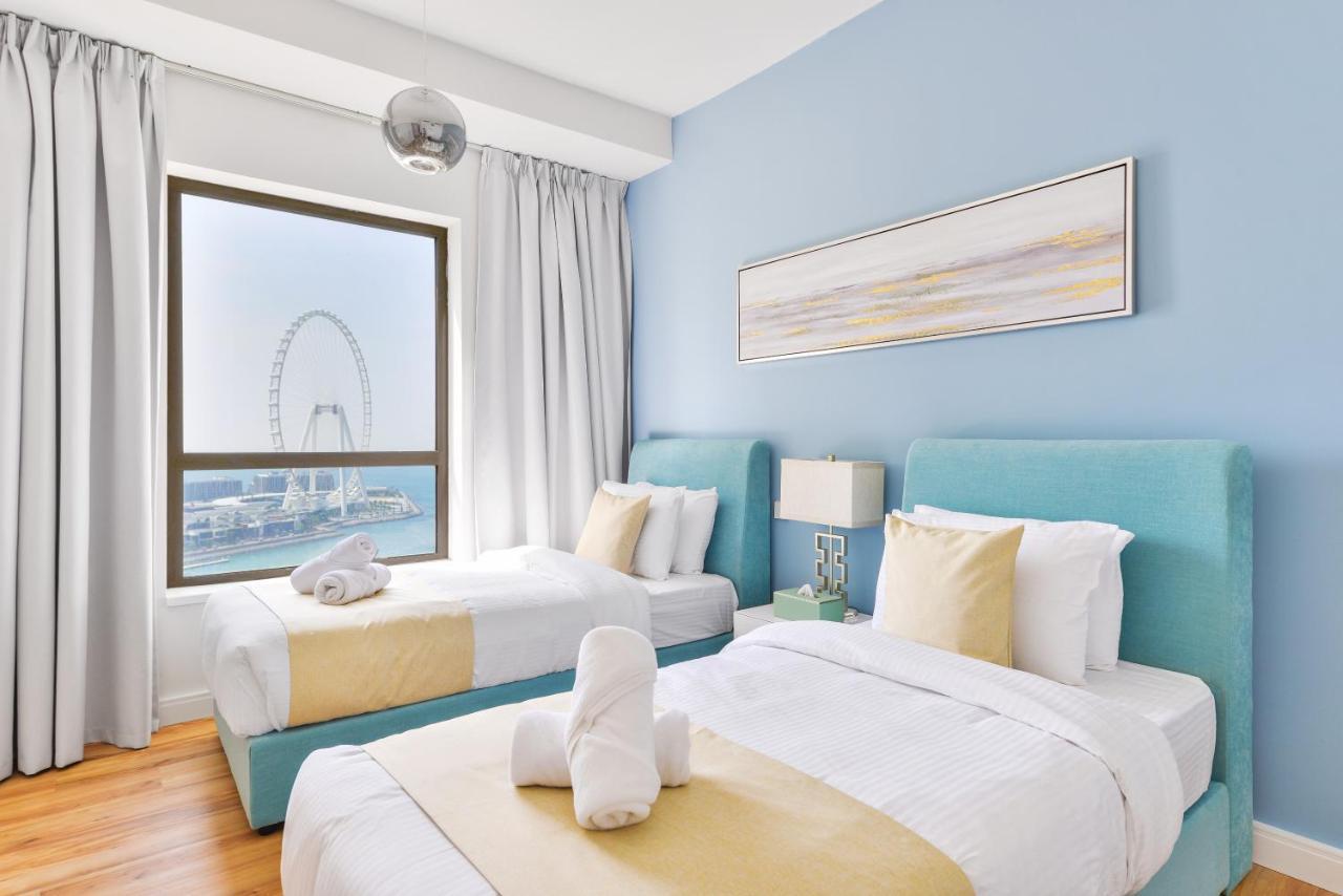 Luxury Jbr - Full Sea View - Free 5* Beach Resorts Access Дубай Екстер'єр фото