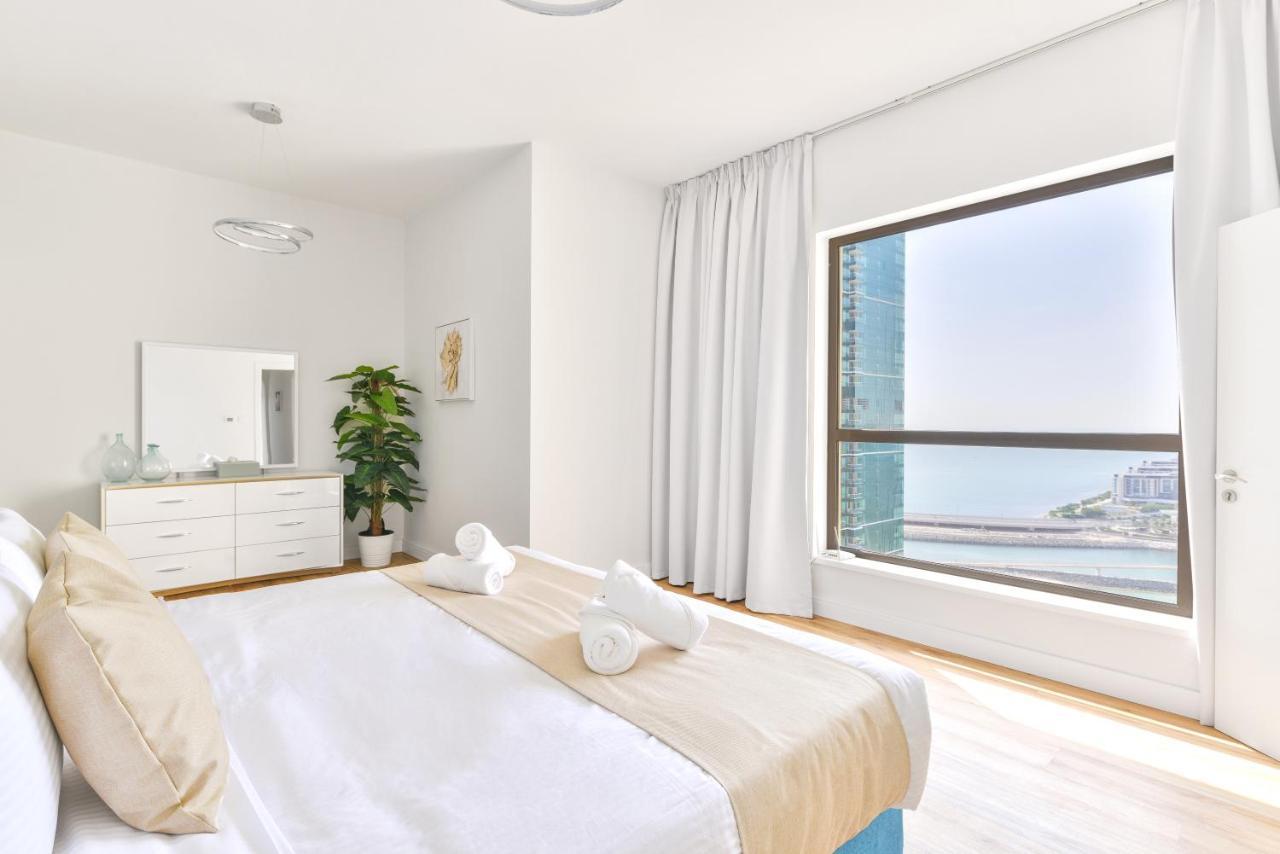 Luxury Jbr - Full Sea View - Free 5* Beach Resorts Access Дубай Екстер'єр фото
