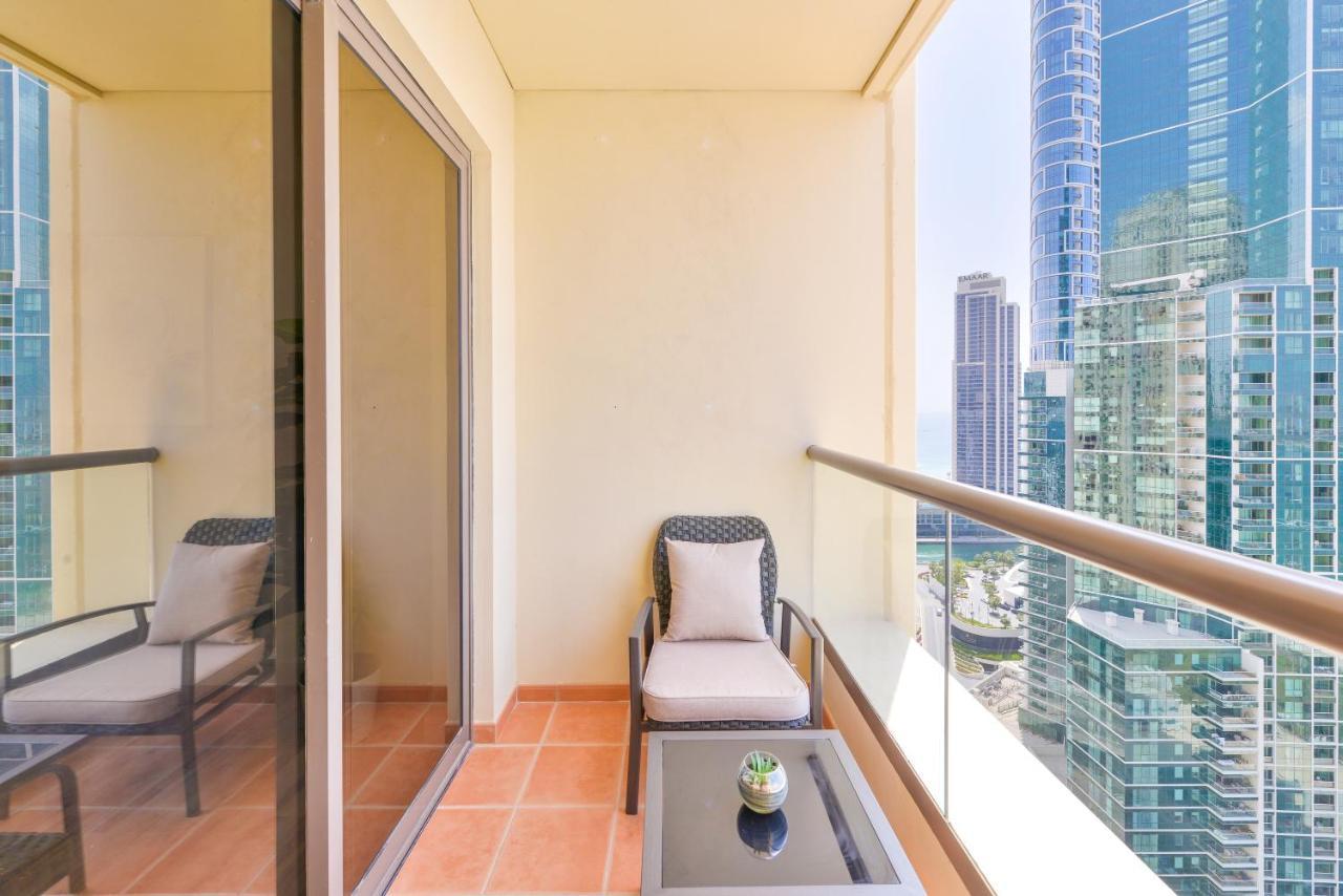 Luxury Jbr - Full Sea View - Free 5* Beach Resorts Access Дубай Екстер'єр фото