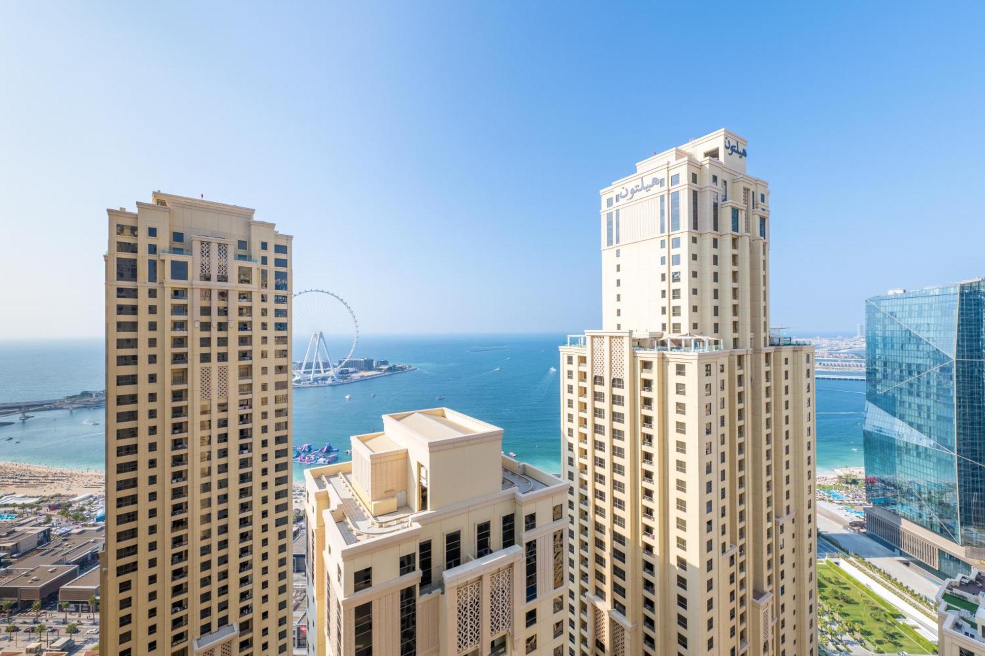 Luxury Jbr - Full Sea View - Free 5* Beach Resorts Access Дубай Екстер'єр фото