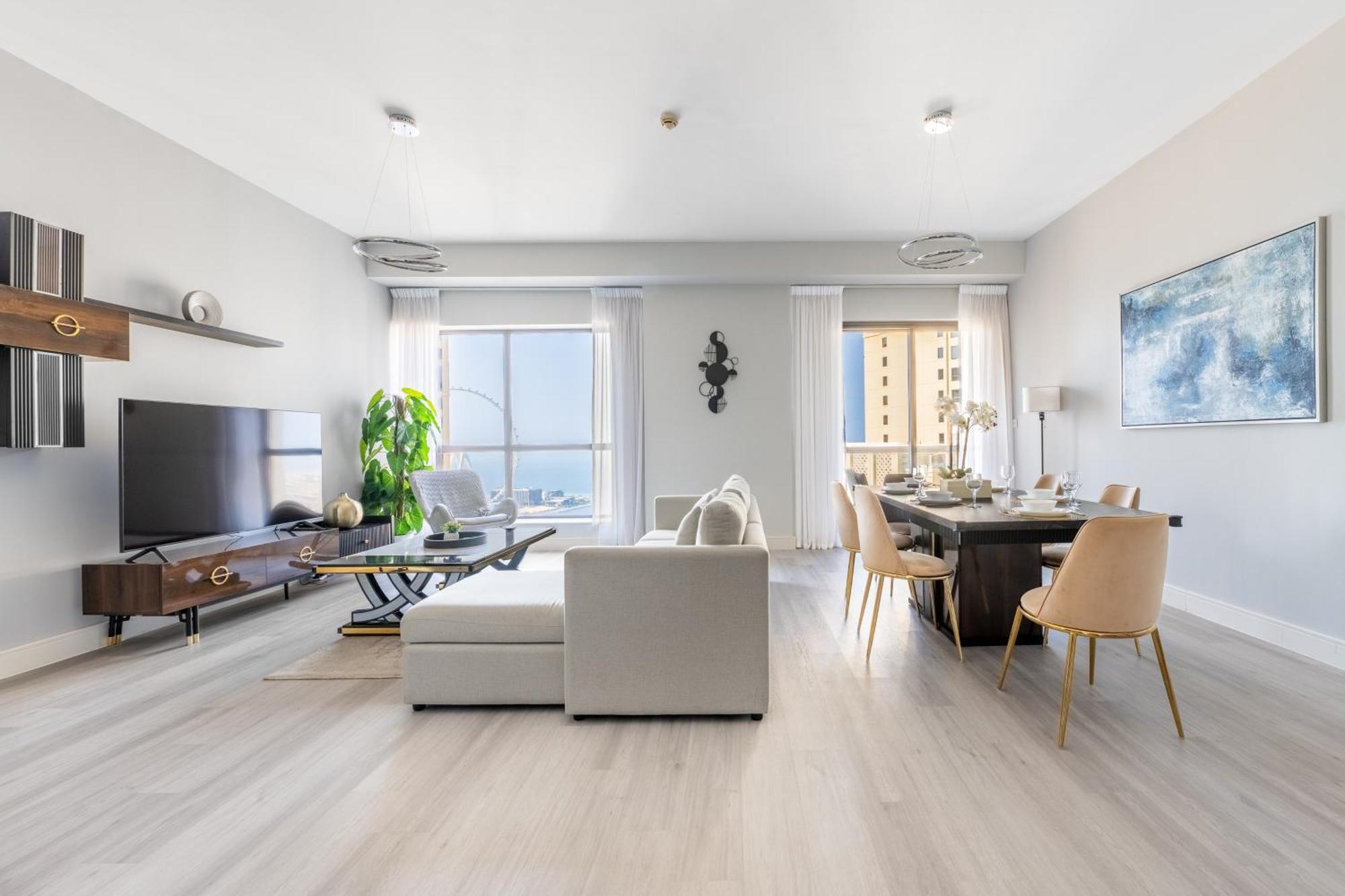 Luxury Jbr - Full Sea View - Free 5* Beach Resorts Access Дубай Екстер'єр фото
