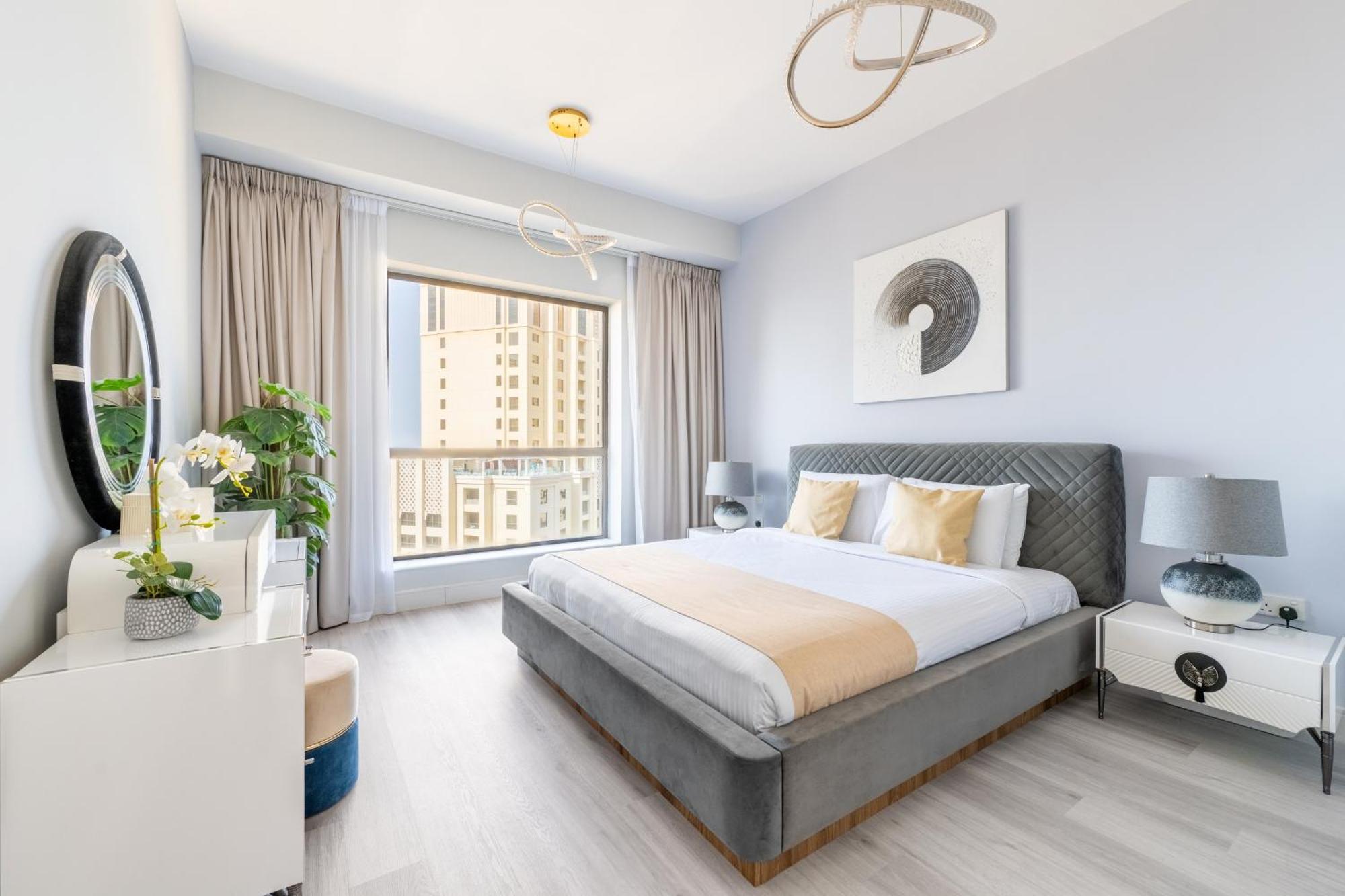Luxury Jbr - Full Sea View - Free 5* Beach Resorts Access Дубай Екстер'єр фото