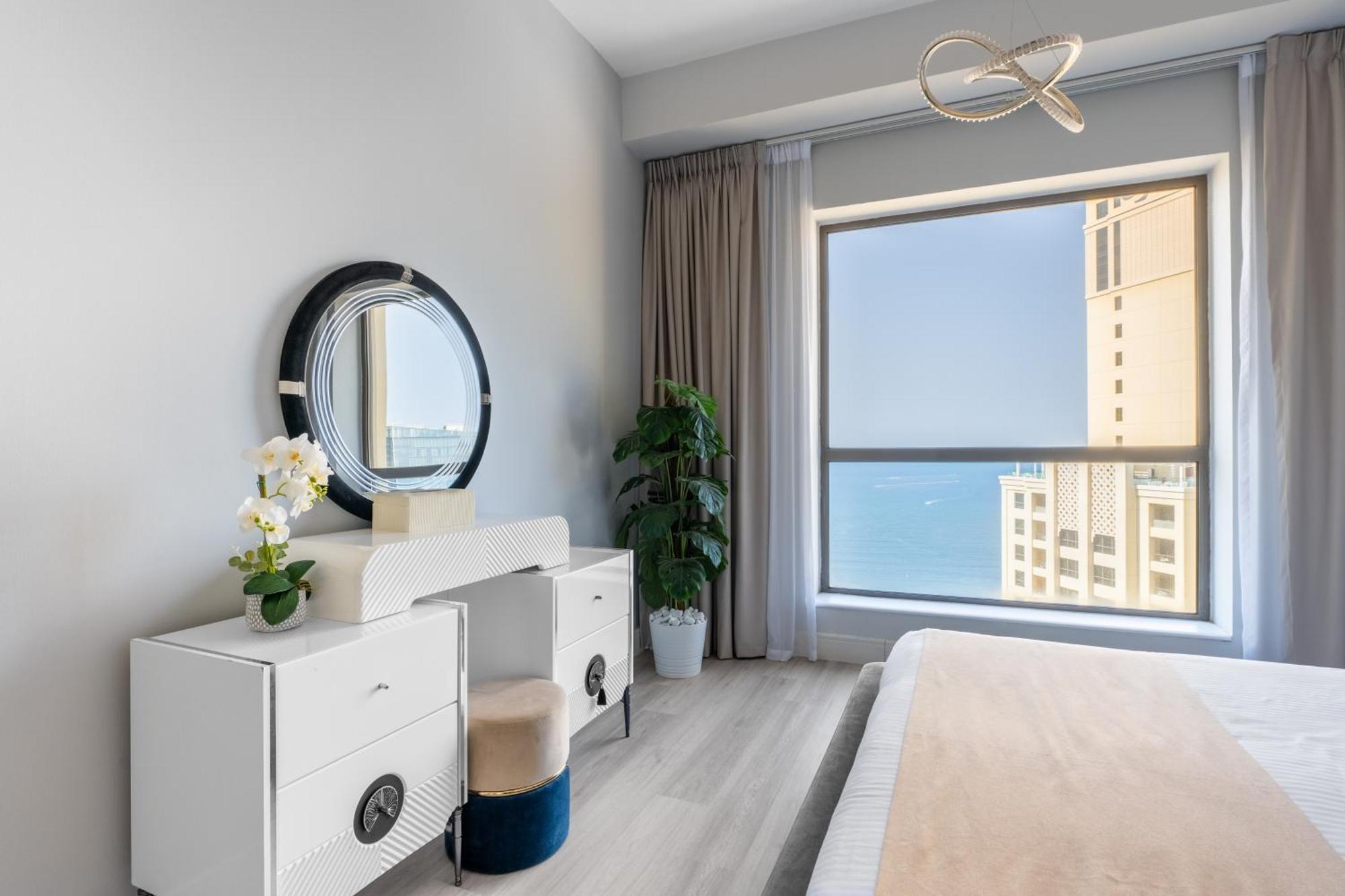 Luxury Jbr - Full Sea View - Free 5* Beach Resorts Access Дубай Екстер'єр фото