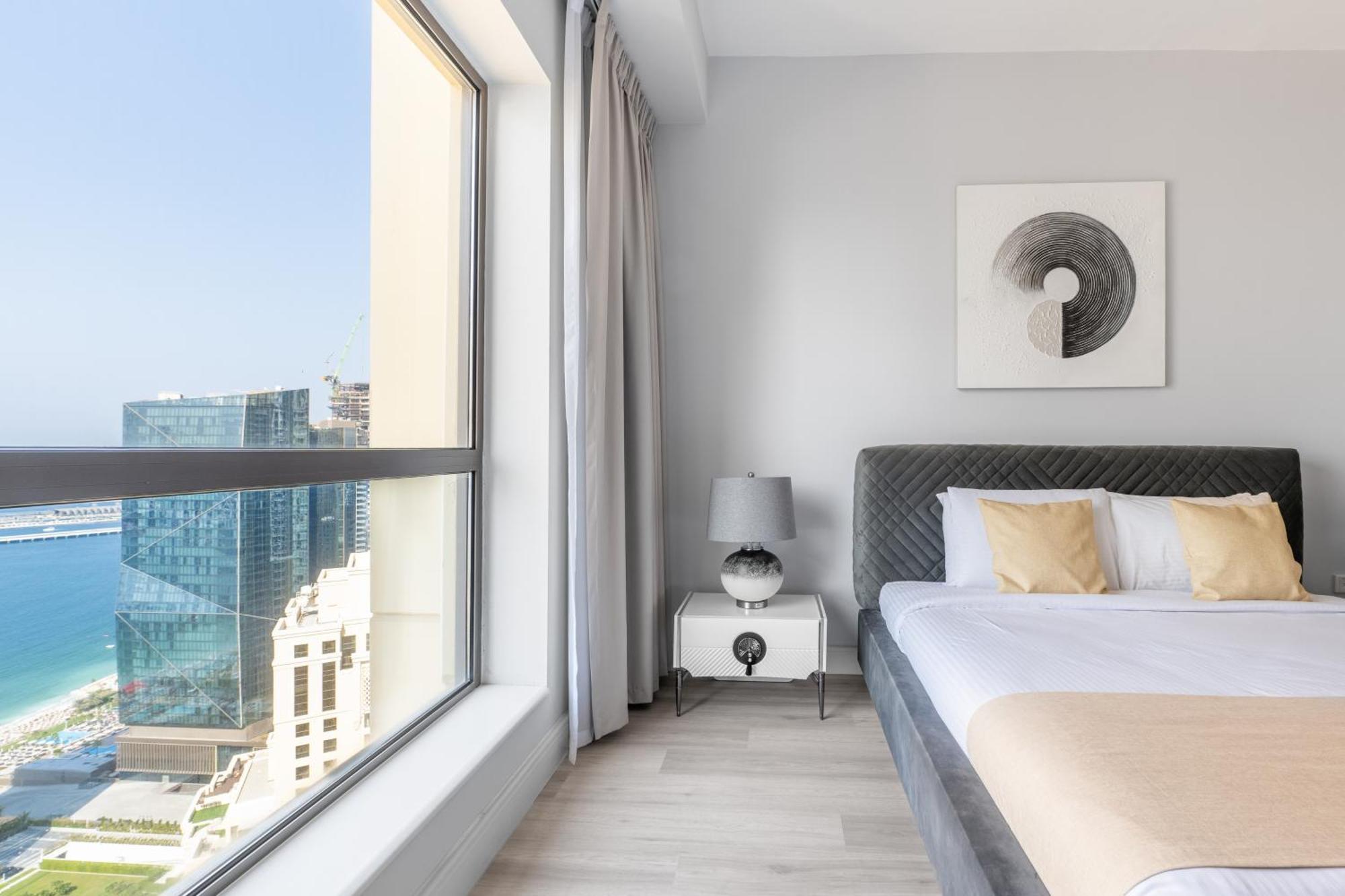 Luxury Jbr - Full Sea View - Free 5* Beach Resorts Access Дубай Екстер'єр фото