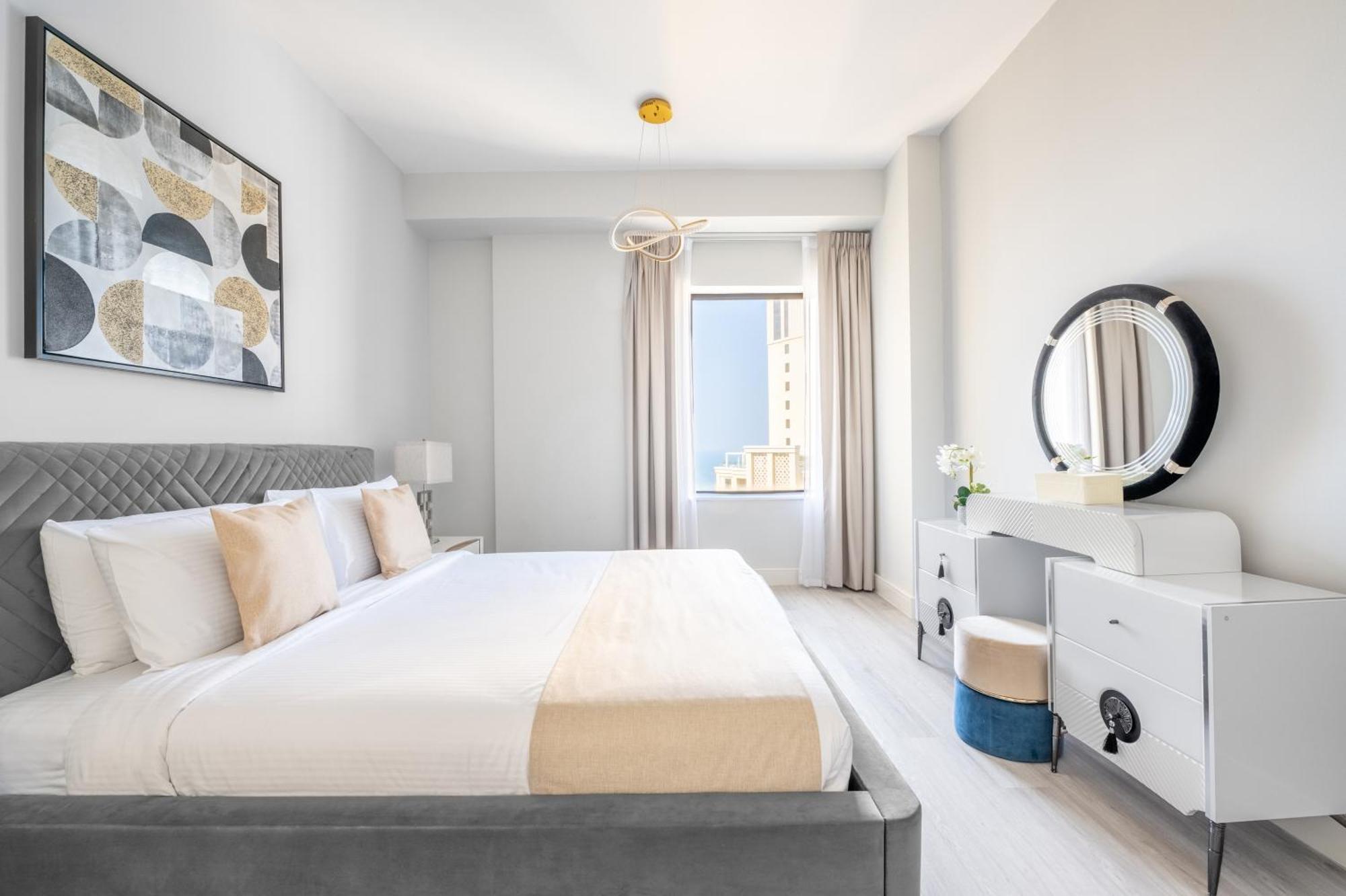 Luxury Jbr - Full Sea View - Free 5* Beach Resorts Access Дубай Екстер'єр фото